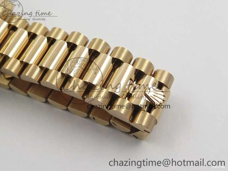 MiroTime 0117 MultiPurpose Day-Date 36 RG 128239 Bp Maker Best Edition White Dial on RG President Bracelet 3139